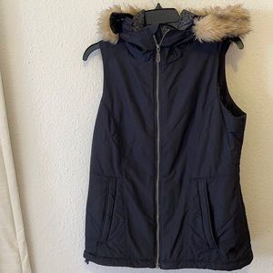 Mountain Hardwwar fur lined puff vest